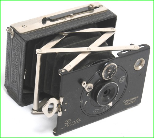 Fotocamera pieghevole contessa - fotocamera,