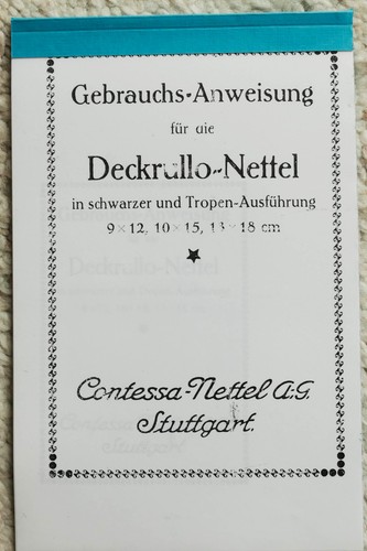 Contessa nettel istruzioni per - nettel,